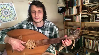 Bach’s Bourée on Moroccan Andalusian Oud by Hamza El Fasiki