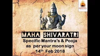 Auspicious Shivaratri Mantra: Your Moon Sign Mantra to Chant for Prosperity