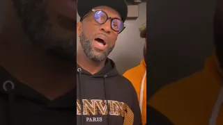 Corey Holcomb(5150 Show) gives Condolences to Rickey Smiley