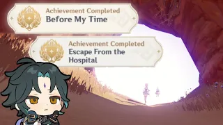 "Before My Time" and "Escape From the Hospital" Sumeru Secret Achievement
