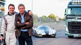 Tiff Needell Interview Volvo Truck Vs Koenigsegg One:1 New Volvo Truck Commercial 2014 CARJAM TV 4K