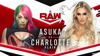 Asuka vs. Charlotte Flair: WWE Raw 19 apr 2021