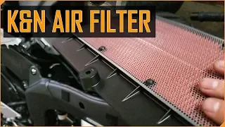 How to install a K&N Air Filter in a 2018 ZX6R | Garage Day