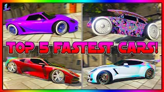 TOP 5 FASTEST CARS IN GTA ONLINE (2024)