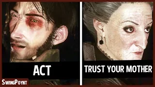 ACT vs TRUST YOUR MOTHER - The FIRST CHOICE in The Council - The Council Game Episode 1 Choices