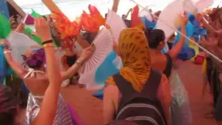 BOOM 2016 DANCE TEMPLE Dancing Animation at the dance Flor