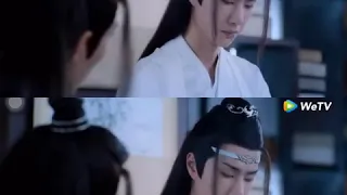 [The Untamed  ||Special Edition VS Original ||  Library Scene Lan Zhan & Wei Ying#xiaozhan #wangyibo