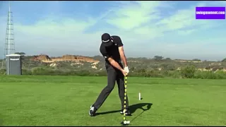 The best golf swing slow motion