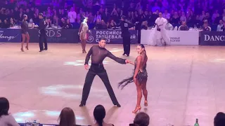 kirill belorukov and victoria kharchenko FINAL cha cha cha Professional Russian championships