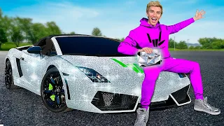 My NEW Diamond Lamborghini reveal!