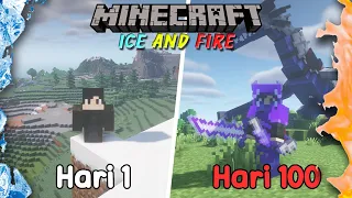 100 Hari Di Minecraft Mod Ice And Fire ❗❗