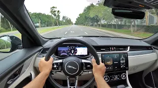 2021 Jaguar F-Pace SVR POV Test Drive (3D Audio)(ASMR)