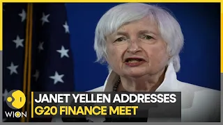 G20 Finance meet in India: U.S. Treasury Secy Janet Yellen addresses meet | India News | WION