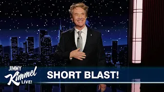 Guest Host Martin Short Delivers Contractually Obligated Trump Jokes & Introduces New Energy Drink