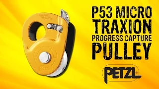 Petzl P53 Micro Traxion Progress Capture Pulley - GME Supply