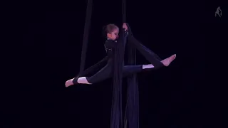 Миронова Ксения - полотна, дети профи 8-11 лет.  Кубок "No gravity art"