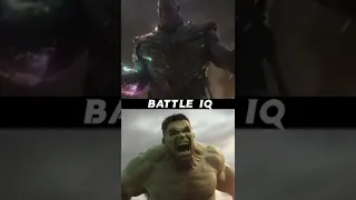 thanos vs hulk