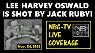 [** QUALITY UPGRADE **] LEE HARVEY OSWALD IS SHOT (NOVEMBER 24, 1963) (NBC-TV LIVE COVERAGE)