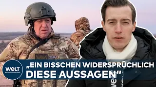 "RUSSLAND HABE KRIEGSZIELE BEREITS ERREICHT"? Wagner-Chef Prigoschin fordert offenbar Kriegsende