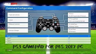 Download & Install PS3 GamePad For PES 2017 PC