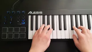 50 CENT - IN DA CLUB ( Instrumental Remake Cover ) | Alesis V49 midi keyboard