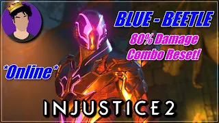 THIS IS MY COMBO!!! Injustice 2 - Blue Beetle | 60% - 85% Damage Combos!