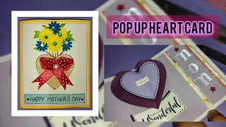 Mother's day pop up card ideas // Mother's day special greeting card // DIY Mother's day card