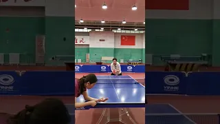 顾晓飞（省教练）：横板长胶接发球 Gu Xiaofei: long pimple | long pips receive techniques