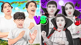 Keluarga Baby Doll vs Keluarga Vampir!