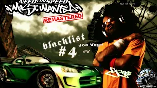 Nfs Most Wanted Remastered 2021 - Jv 4th place on the blacklist. Прохождение с новой Графикой