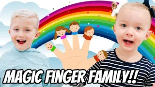 MAGIC!! Finger Family Song!! Nursery Rhyme!! Daddy Finger!!
