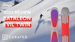 2023 Bataleon Evil Twin Snowboard Review (2024 Same Tech; Different Graphic) | Curated