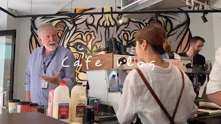 CAFE VLOG |  Korean barista working at cafe in Sydney, Australia | ASMR