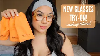 NEW GLASSES feat. Vooglam + Makeup Look | Jerlyn Phan