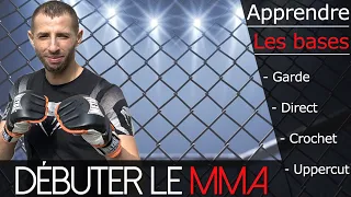 Débuter le MMA / apprendre les bases : Frappes avec les poings / direct, crochet et uppercut.