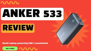 Anker 533 Review - Can charge a laptop but...