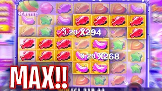 GETTING A MAX WIN ON SUGAR RUSH!?