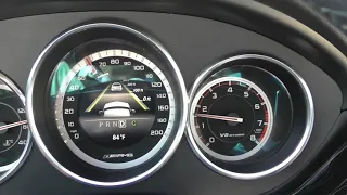 Mercedes-Benz DISTRONIC PLUS Cruise Control - Real World Demo in Interstate Traffic in a CLS 63 AMG