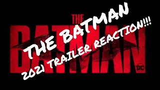 THE BATMAN 2021 TRAILER REACTION!!! DC FANDOME