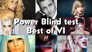 Power Blind Test - Best Of #6 - Tout Genre et Générations (Film, Série, Manga, Disney, Pop Rock..).
