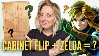 Legend of Zelda fan asks for cabinet flip of his dreams ✨ | Love it or Thrift It