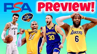 *PSA SUBMISSION PREVIEW!* Kobe, LeBron & Steph Curry Headed To Grading 🔥 WEMBY PRIZM SILVER & More!