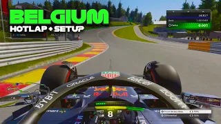 F1 23 SPA-FRANCORCHAMPS HOTLAP + SETUP (1:40.791)