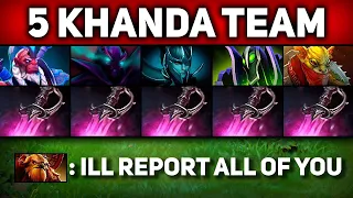 This Meta is Easy Winning Strat🔥🔥🔥5 Khanda Team By Goodwin | Dota 2 Gameplay