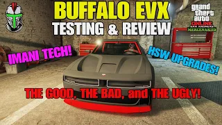 GTA Online - New Buffalo EVX Testing & Review! (New Best Muscle Car? Broken Features?)