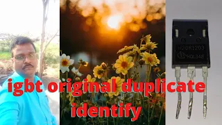 igbt original duplicate indentify