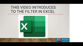Excel Filter Introduction