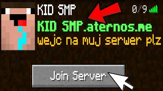 NAJGORSZY SERWER 9 LATKA W MINECRAFT