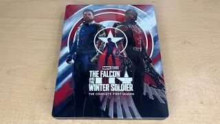 The Falcon and the Winter Soldier: The Complete First Season - 4K Ultra HD Blu-ray SteelBook Unboxin