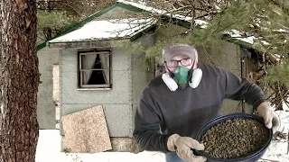 Cleaning out an abandoned CABIN in the WOODS